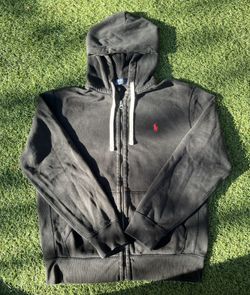 Black Polo Ralph Lauren full-zip hoodie