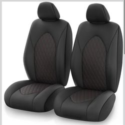 GIANT PANDA Custom Fit 2 Pack Front Car Seat Covers Fit for Toyota Camry 2018 2019 2020 2021 2022 2023 2024 LE,SE,SE Nightshade,2025 Camry LE/SE,Stret