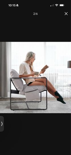 Metal Framed Armchair