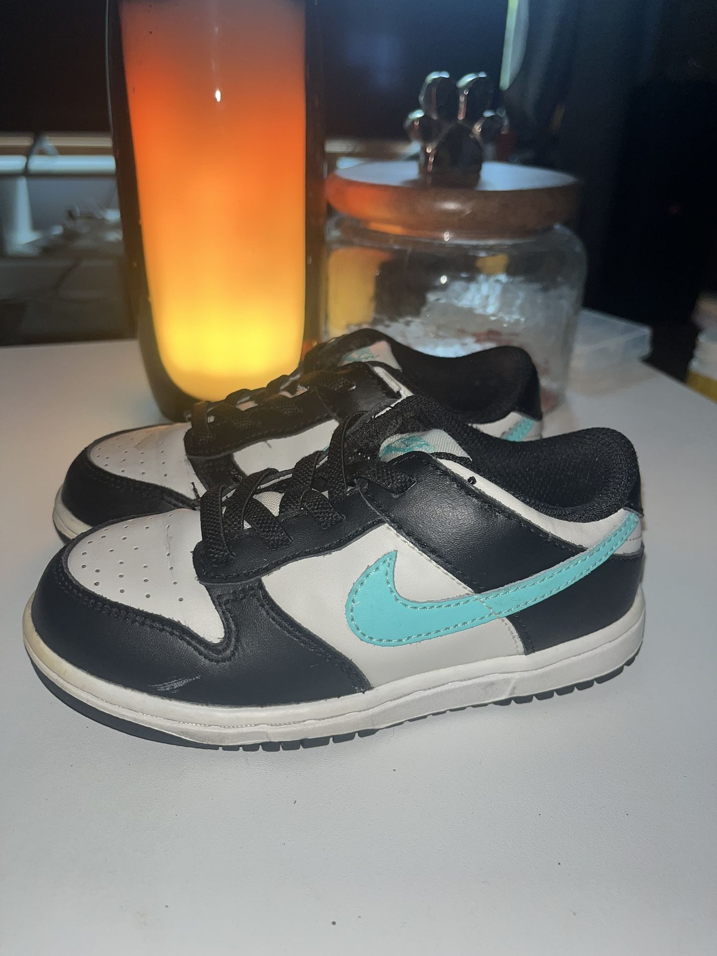 Nike Dunk Low Light Bone Tropical Twist TD Size 10C