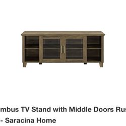 Rustic Oak TV Stand/Console Table