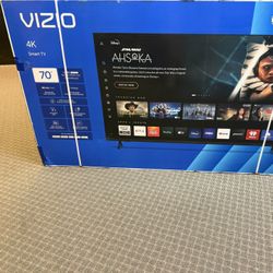70 Tv $55 Down On Financing For Delivery Six Month Warranty. 70 Vizio Smart 4k Hdtv 