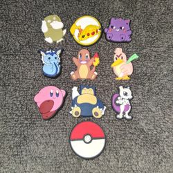 Pokémon Croc Charms 