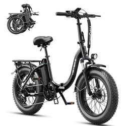Heybike Ranger 2.0 Foldable Electric Bike for Adults, Peak 1400W Peak Motor Ebike, 45KM/H Max Speed [20"*4 Fat Tire All-Terrain] 600Wh Removable Batte
