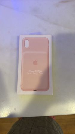 Apple iPhone XS Max Smart Battery Case Pink