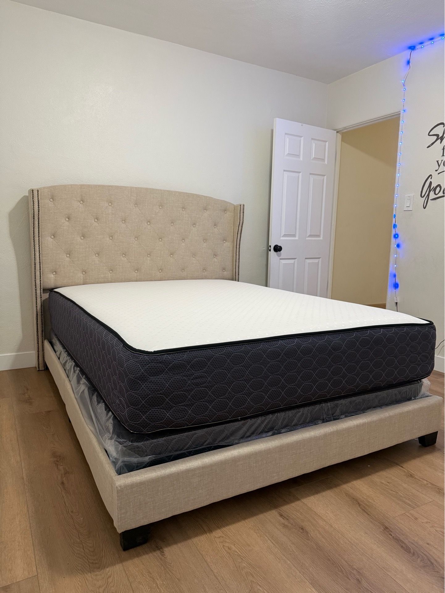 New Queen Bed and Mattress