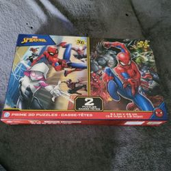 Marvel 2 Puzzle Spider-Man Set 