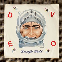 Devo “Beautiful World” 7” Single