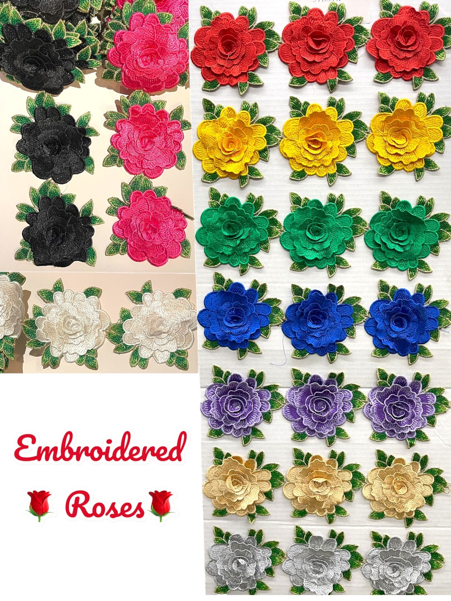 Roses, Butterflies, Patches, & More
