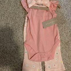 Chickpea Baby Outfit 0-3 Months OBO