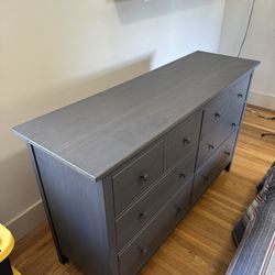 IKEA Dresser Grey - Hemnes