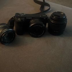 Sony a6500 + lens