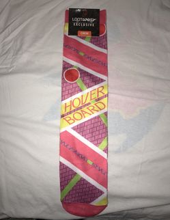Lootware Exclusive Back To The Future Hover Board Socks