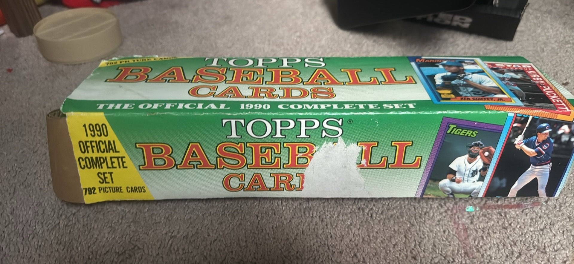 1990 complete baseball cards set