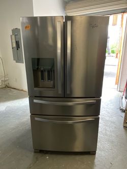 Whirlpool French Door Refrigerator Stainless Steel