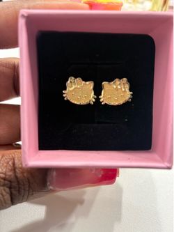 Hk stud earrings