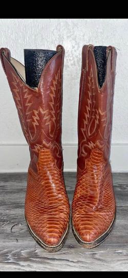 Snake skin boots  botas de vibora