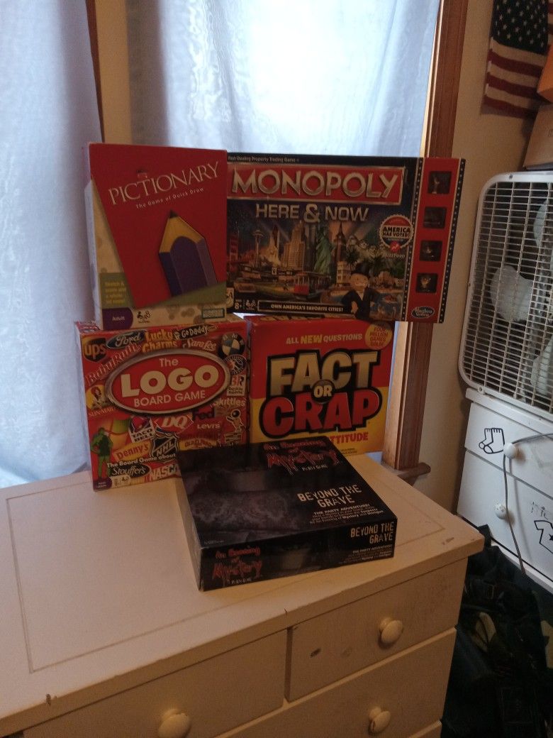 Collection Of Board Games My Kids Didn't Play