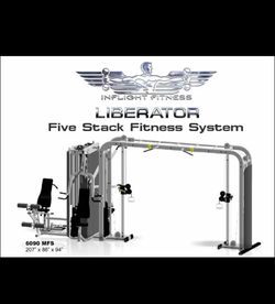 Commercial Multi-Station Cable Home Gym Machine