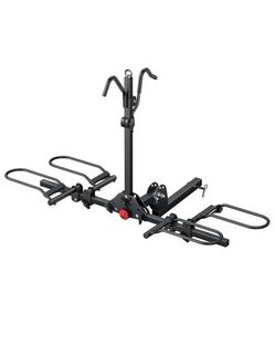 '-Bike Hitch Mount Platform Rack for 2 Inch Receiver Fits Up to 5-inch Fat Tires 200LB Capacity