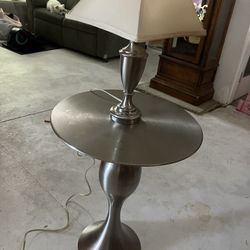 Table With Lamp