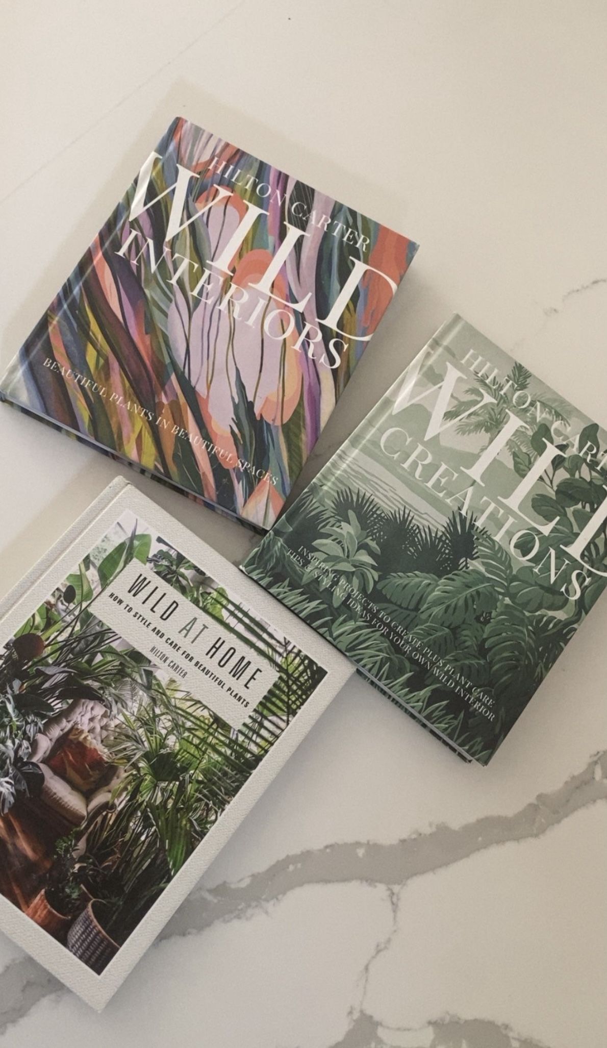 Plant Books Collection By Hilton Carter