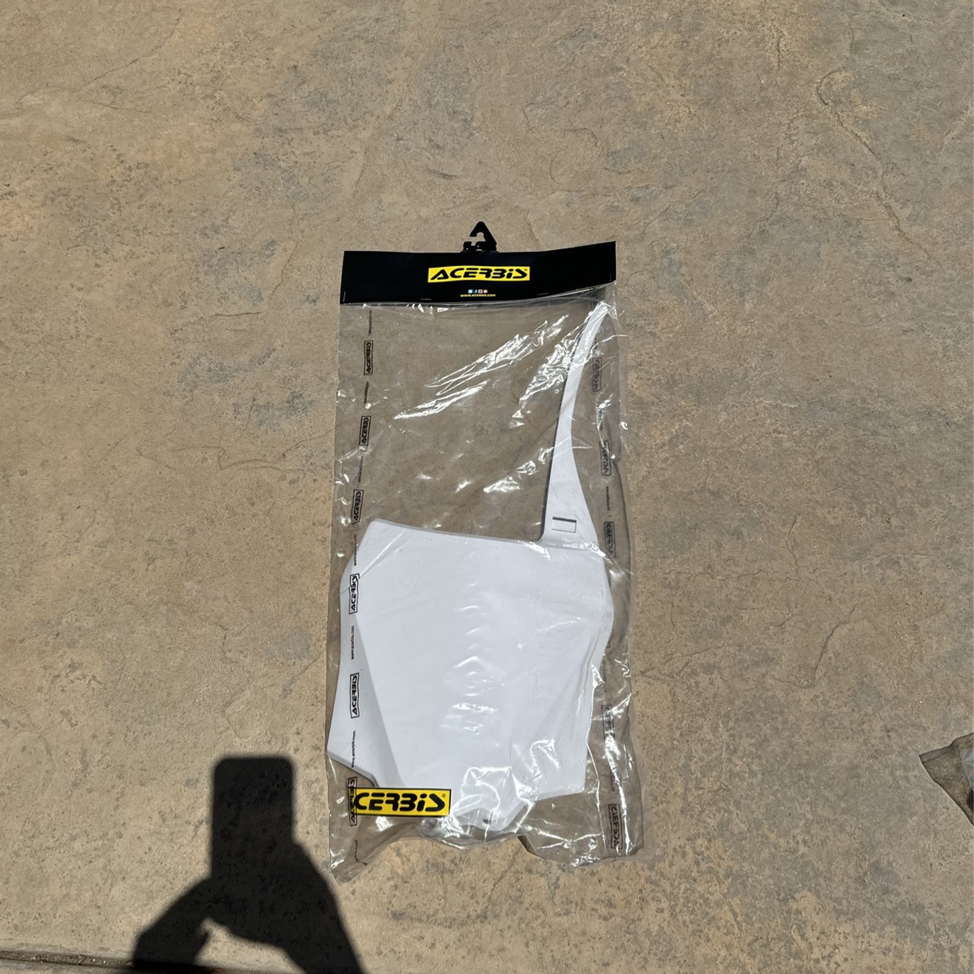 Kawasaki Acerbis Number Plate NEW