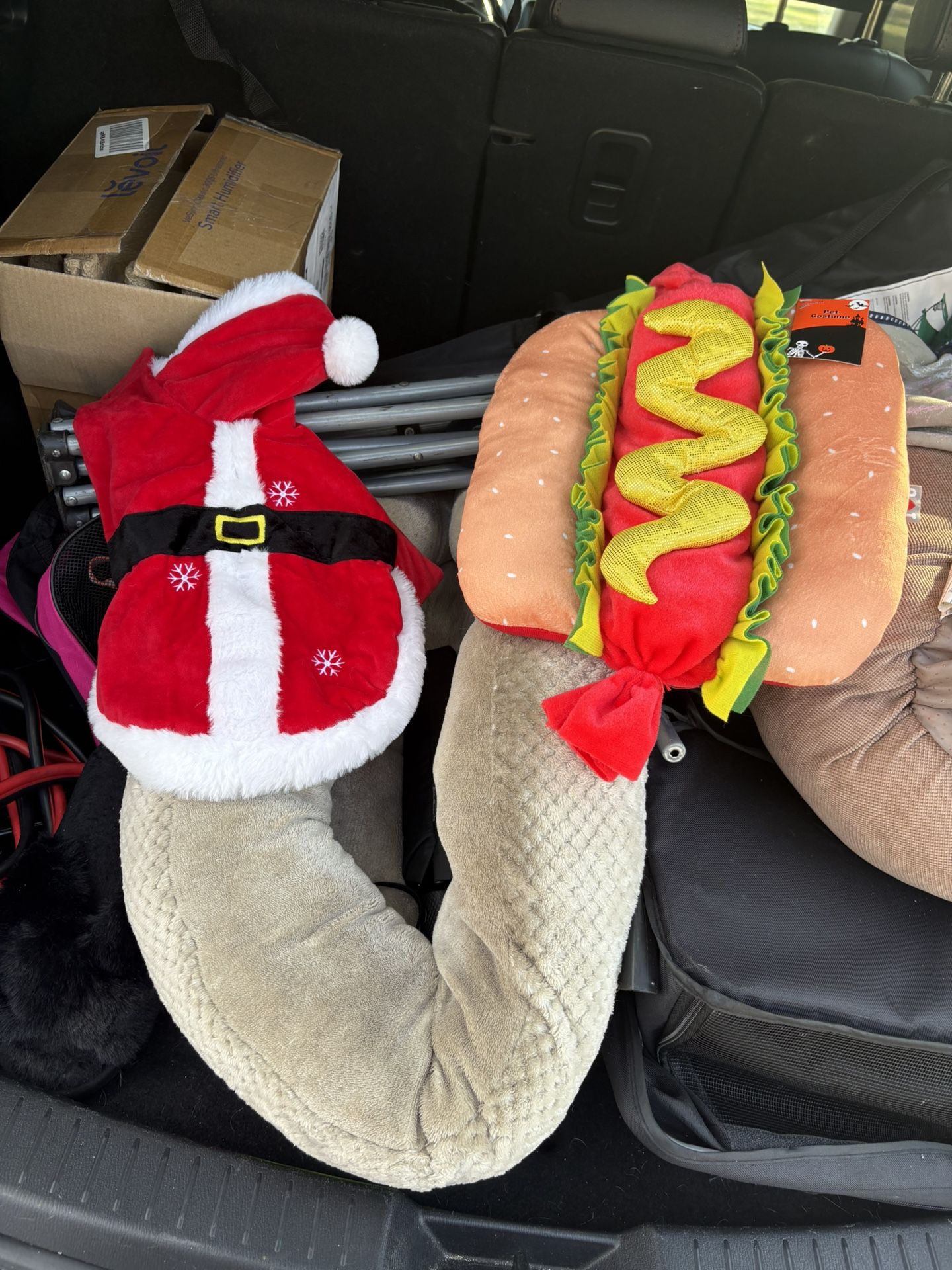 Santa Sweater And Halloween Costume