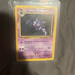 Haunter Pokémon Card 29/102