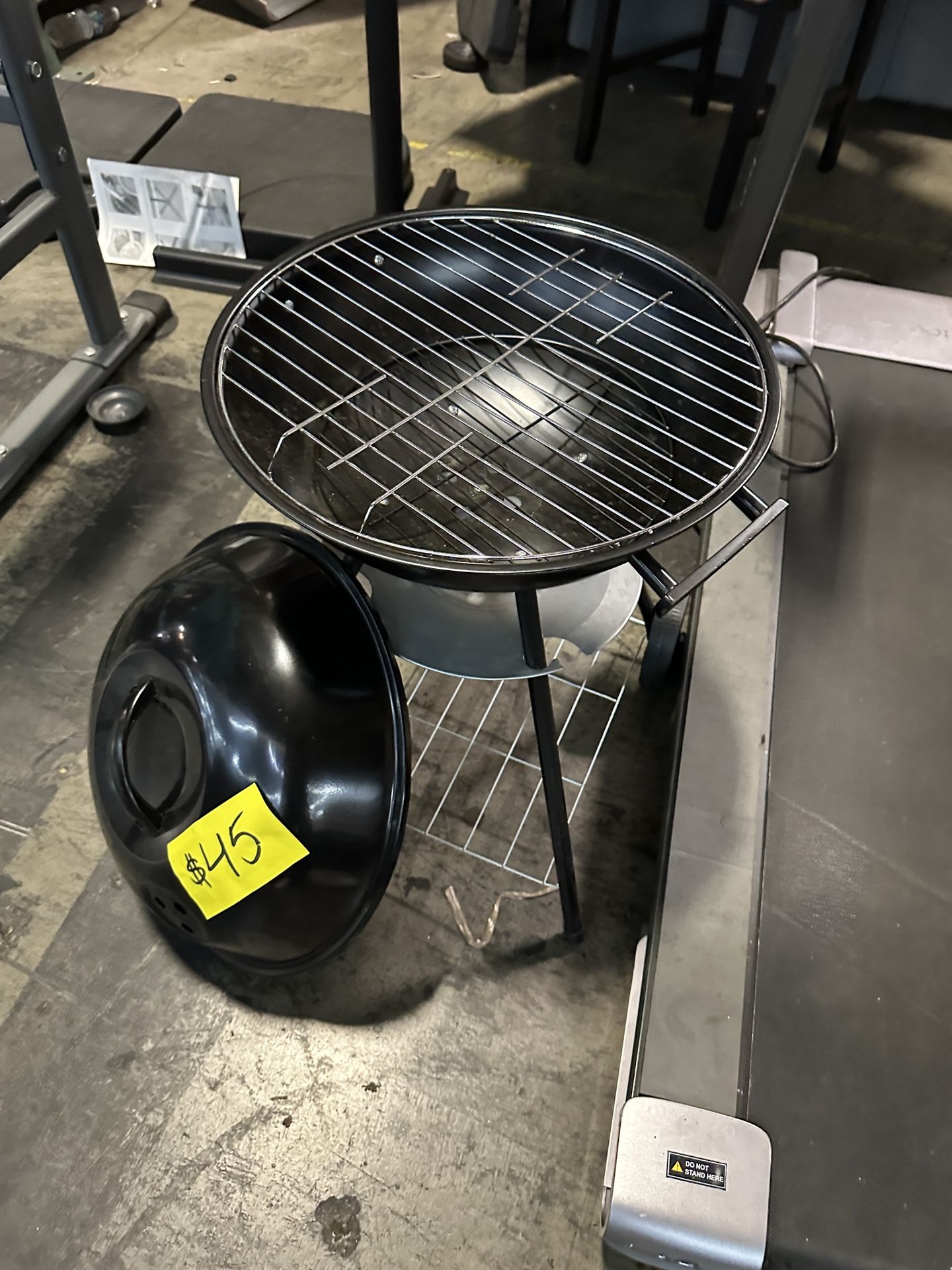 $45.00!!! New Portable 18.5” Charcoal Grill Kettle BBQ Camping Outdoor