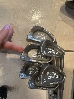PING Zing 2 Karsten Irons – Classic Set. PING Black Dot Golf Clubs