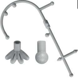 Trigger Point Massager Tool - Massage Cane - Interchangeable Heads for Neck, Back, Shoulder Tension