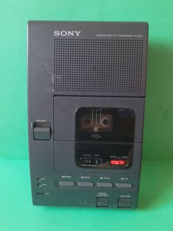 SONY M-2000 Microcassette Transcriber - Untested - Parts/ Repair.