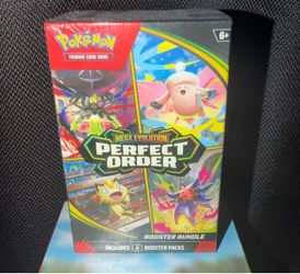 Pokemon TCG Mega Evolution Perfect Order Booster Bundle New