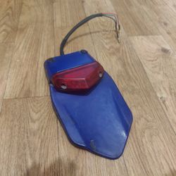 Rear Tail Light Fender from Onyx RCR Ebike Moped