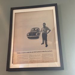 Rare Vw Ad