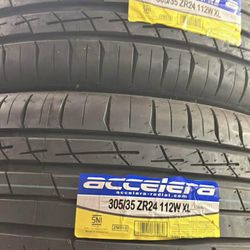 305/35/24 Brand New Tires 