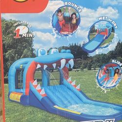 HAPPY HOP WATER SLIDE INFLATABLE 