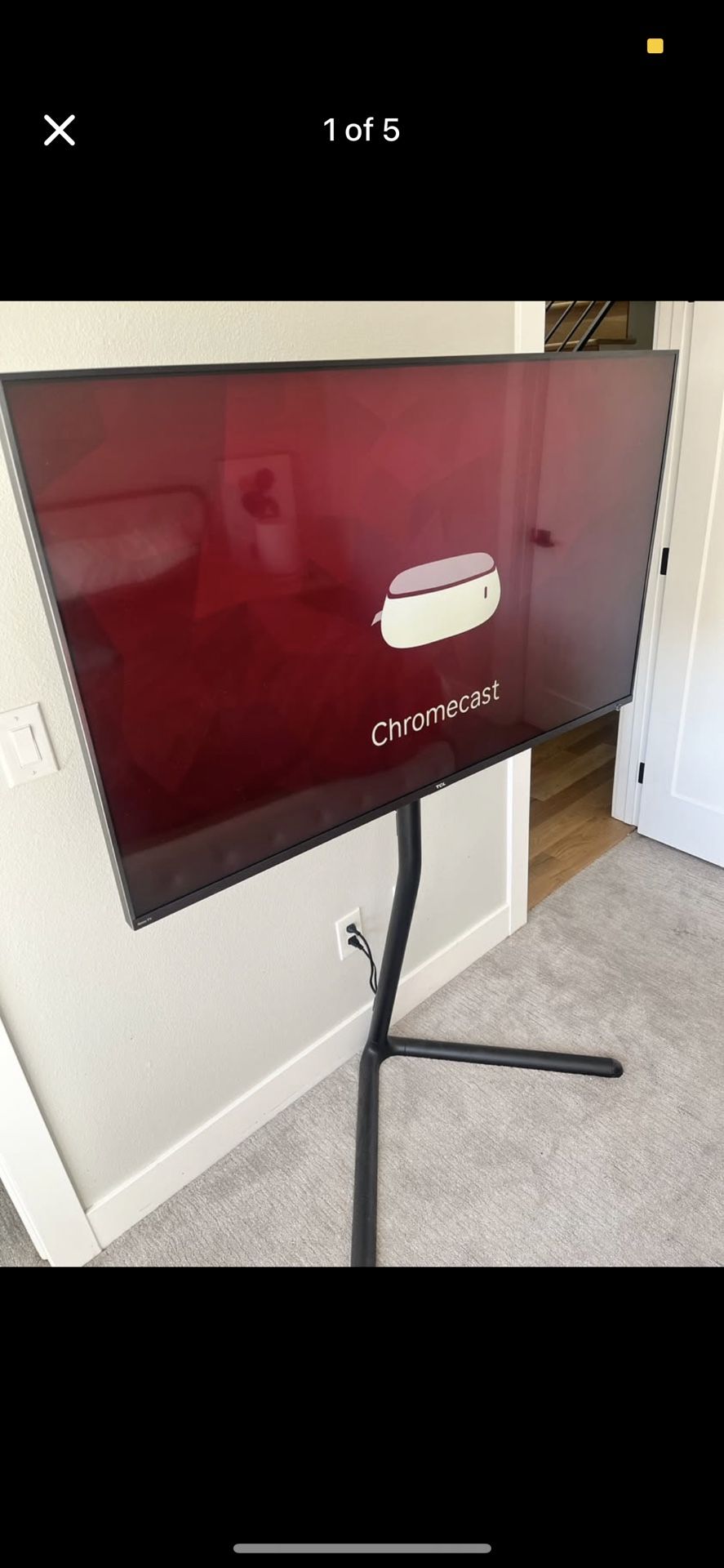 TCL 55’ Tv + Stand Can Be Sold Separate