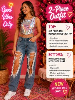 Festival Glam 2-Piece Bundle | JJ’s Fairyland + Mashed Potatoes | NWOT