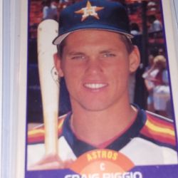 1989 Score Craig Biggio Rookie Card