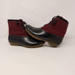 Sperry Saltwater Emboss Woolcord Boots – Women’s 7.5M – Excellent Condition