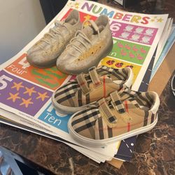 6c Toddler Sneakers Burberry And Yeezy Boost
