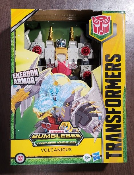 Transformers Bumblebee Cyberverse Adventures Dinobots Unite Autobot Volcanicus!