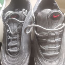 $ 50.00 Nike Silver Size Look At Pict Barely Used