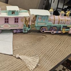Precious Moments 1997 Sugar Town Train Set