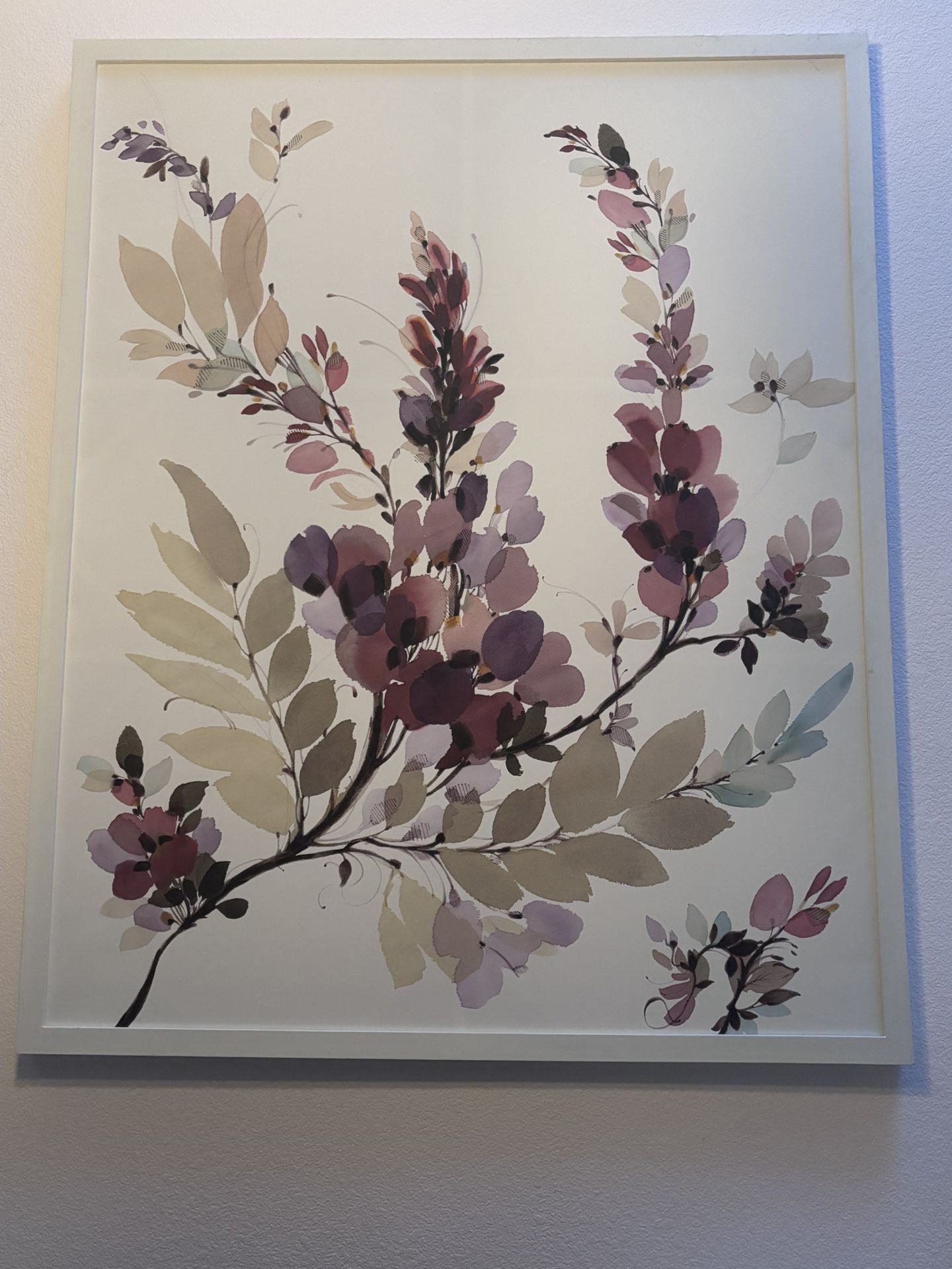elegant Flower Painting 49x61inch