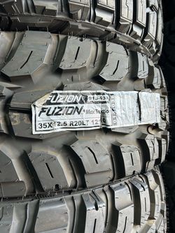 Fuzion Max Traction 35x12.5 R20LT Tire