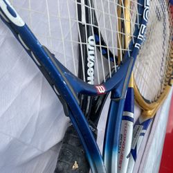 3 Tennis Racquets 