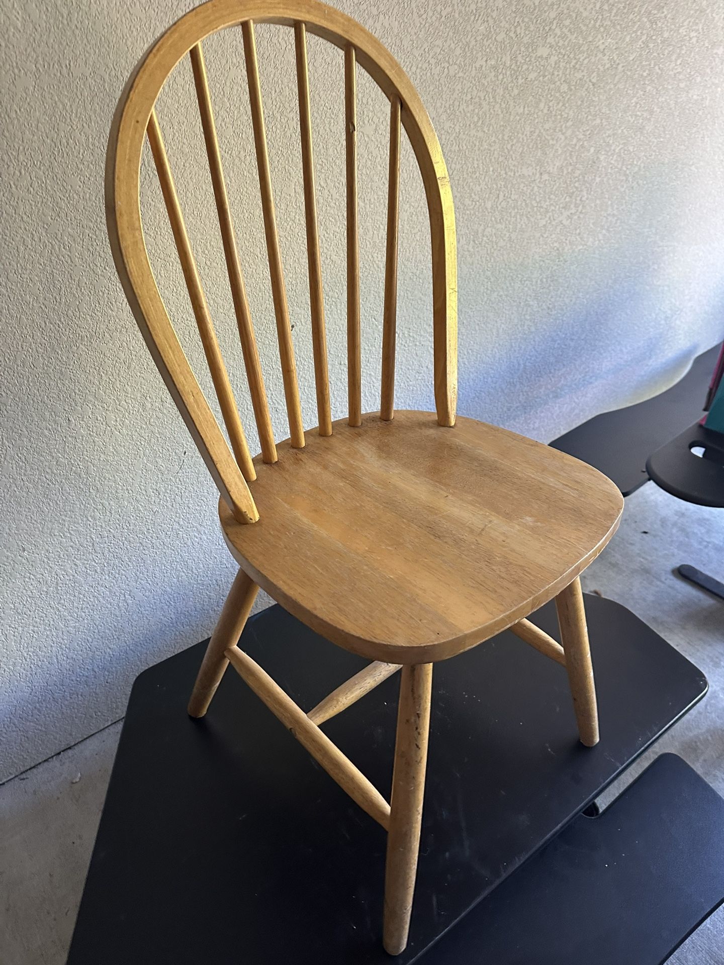 Vintage Tell City & Windsor Maple Chairs (Stamped Original)